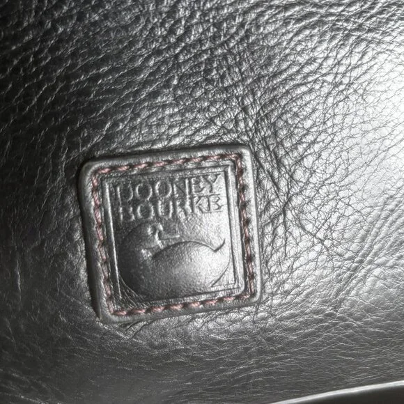 Dooney & Bourke Black Leather Satchel - BAG SALE! - Picture 10 of 14